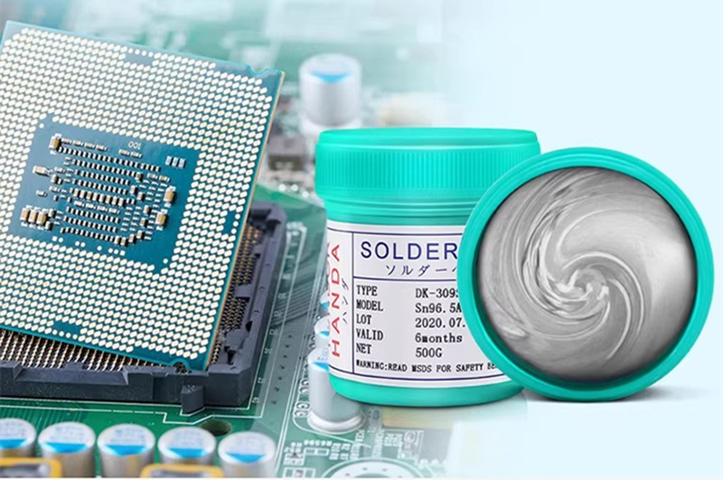 217℃ High Temperature Lead-Free Solder Paste 500g