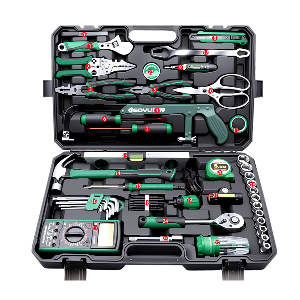 OSOYU 27-Piece Industrial-Grade Tool Kit