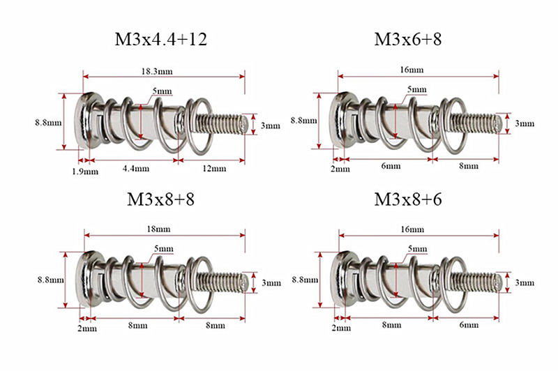 Antminer Radiator Screws for S19 S21 Series