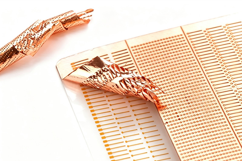 Pure copper flying wire solder patch