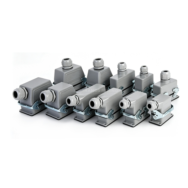 HDC-HE-24 Heavy-Duty Waterproof Cable Connector 16A