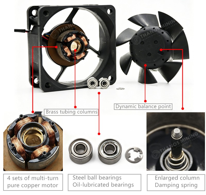 High quality APW11 A1216 PSU Fan 60*60*25mm