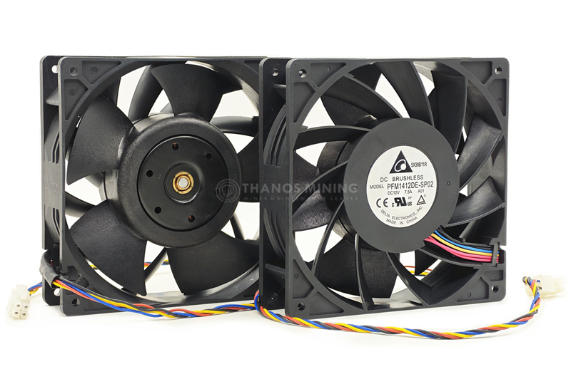 Original Delta fan 12V 7.5A 14cm for Antminer S21pro S21+ S21XP