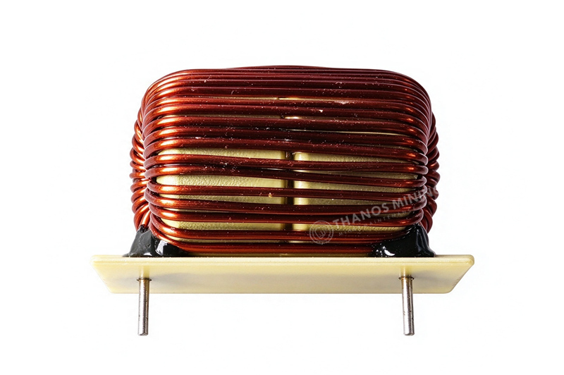 Ring power inductor suitable for APW12 APW17