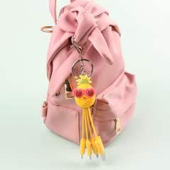 Cool Pineapple 3 In 1 Charging Cable
