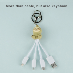 Sloth 3 In 1 Charging Cable