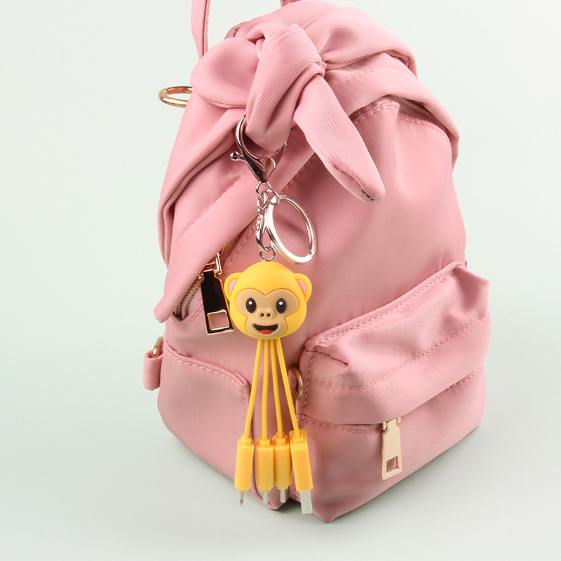 Yellow Monkey 3 In 1 Charging Cable