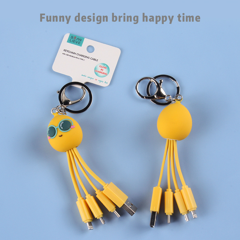 Cool Lemon 3 In 1 Charging Cable