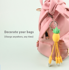 Pineapple 3 In 1 Charging Cable