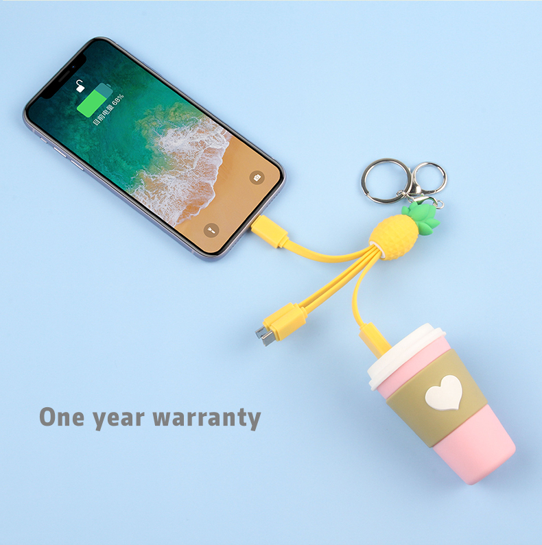 Pineapple 3 In 1 Charging Cable