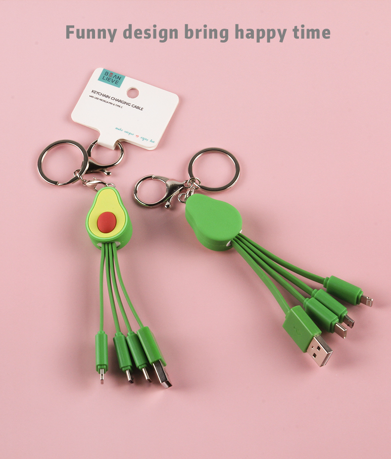 Avocado 3 In 1 Charging Cable