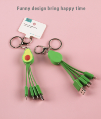 Avocado 3 In 1 Charging Cable