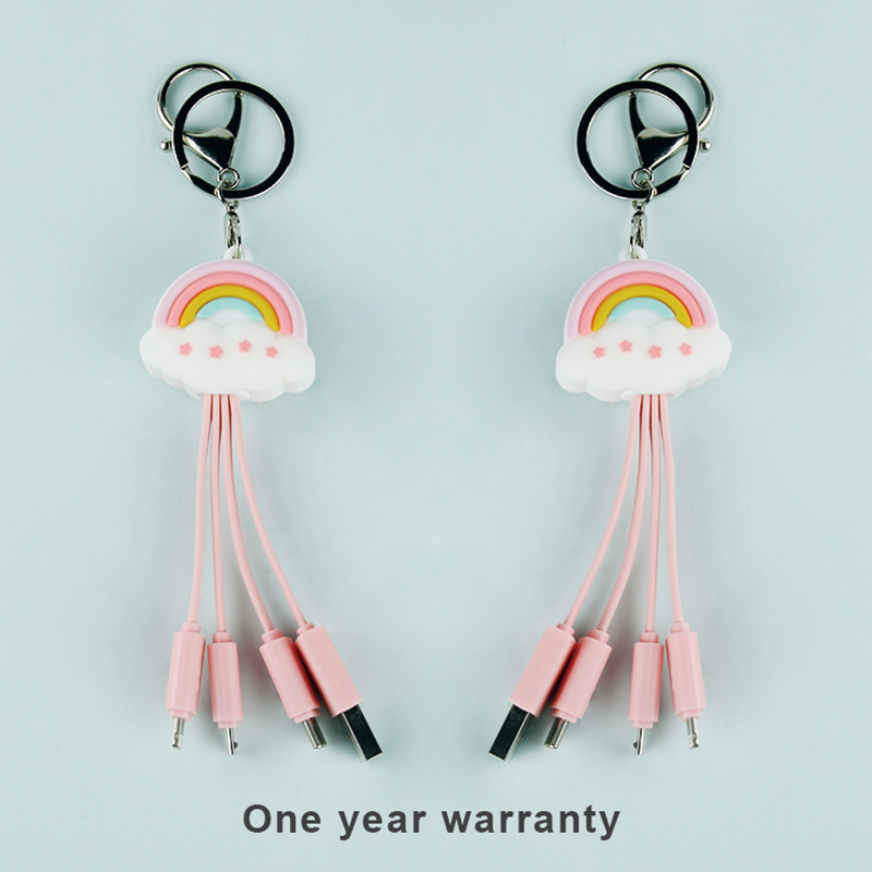 Rainbow 3 In 1 Charging Cable