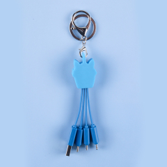 Unicorn Cupcake 3 In 1 Charging Cable