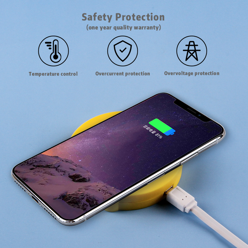 Emoji Laughing Crying Face Wireless Charger