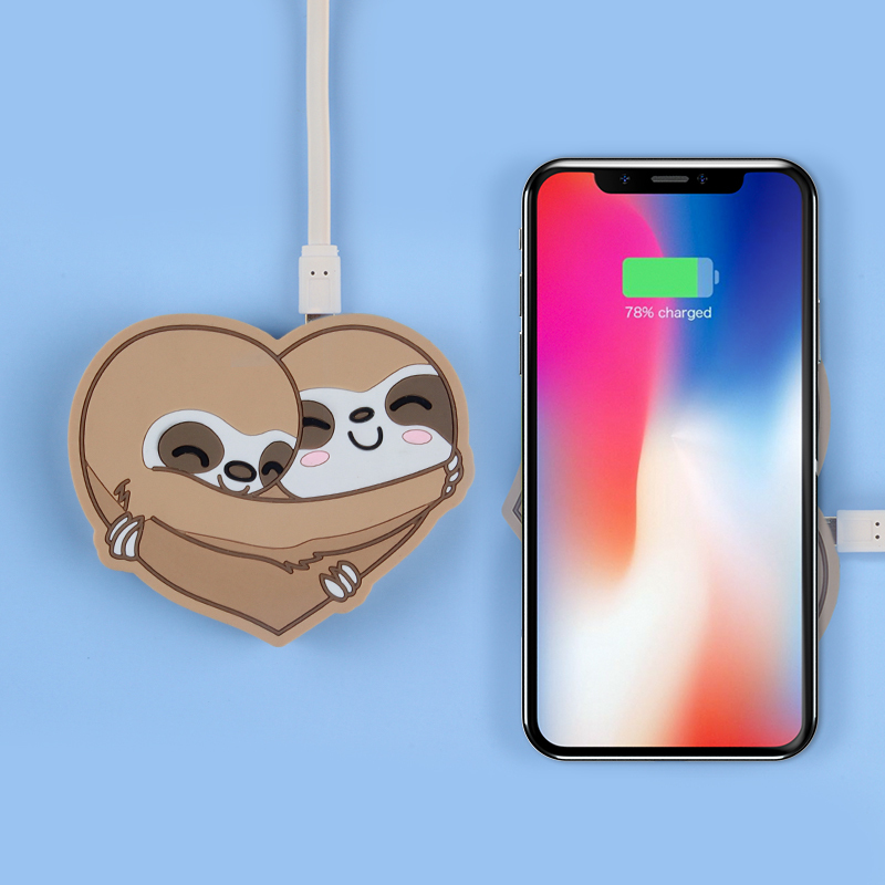 Cuddling Sloths Wireless Charger