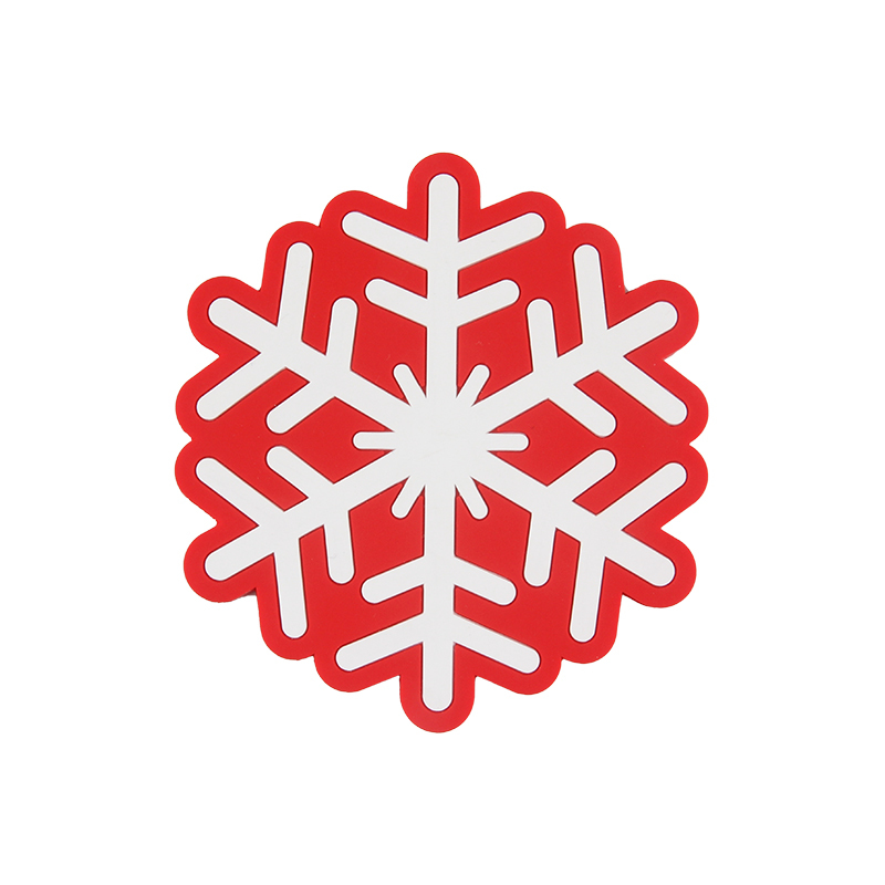 Red Snowflake Wireless Charger