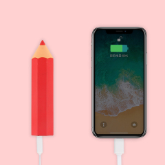 Pencil USB Power Bank
