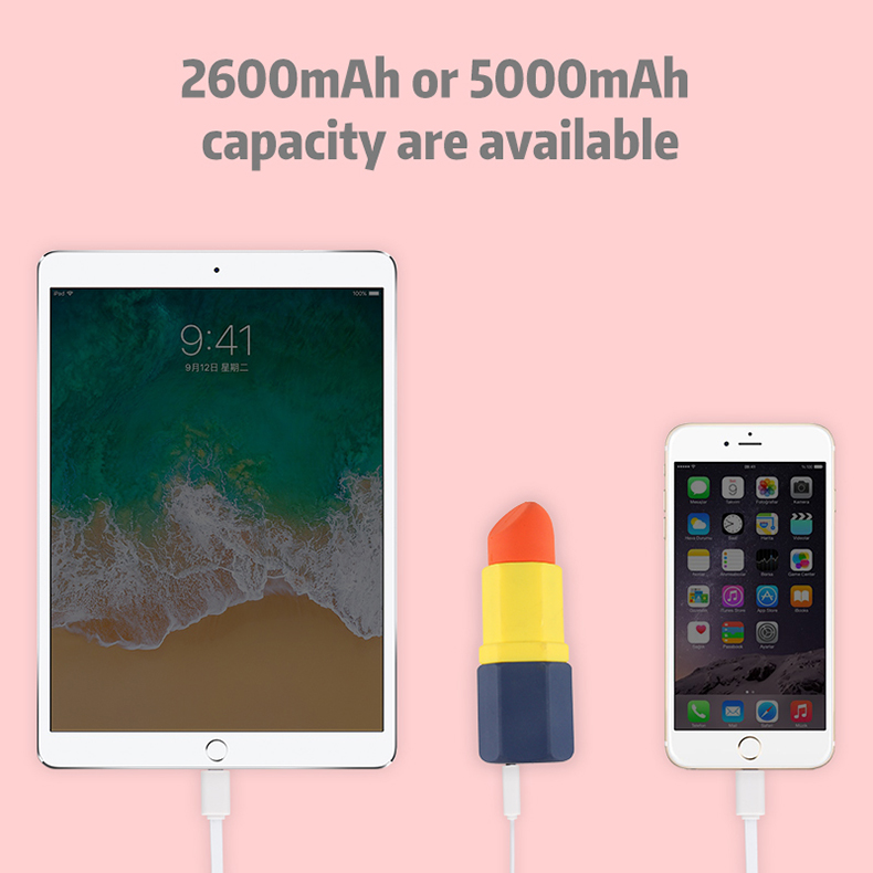 Lipstick USB Power Bank