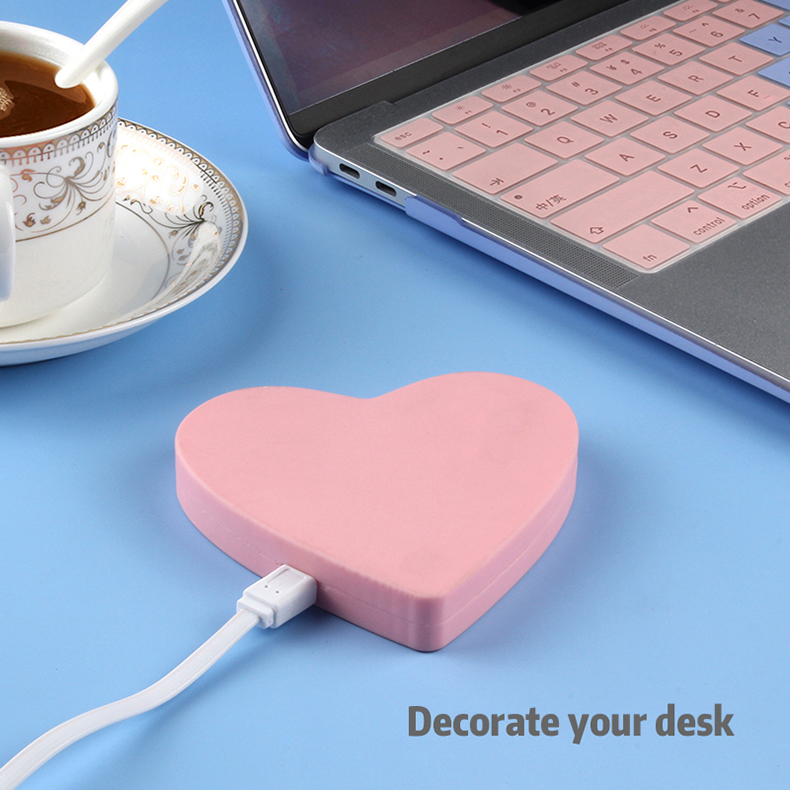 Love Heart Shaped Wireless Charger