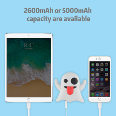 Emoji Ghost USB Power Bank