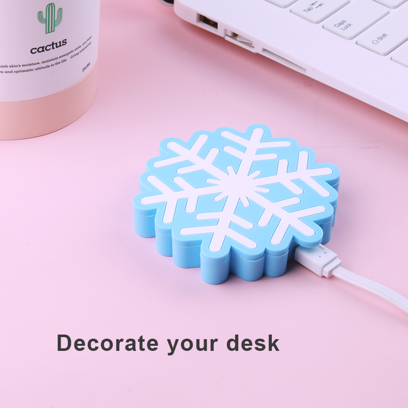 Blue Snowflake Wireless Charger
