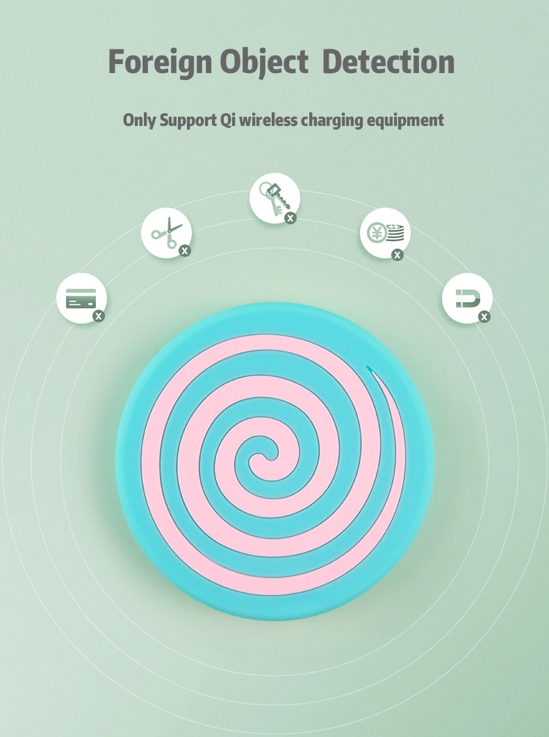 Blue Lollipop Wireless Charger