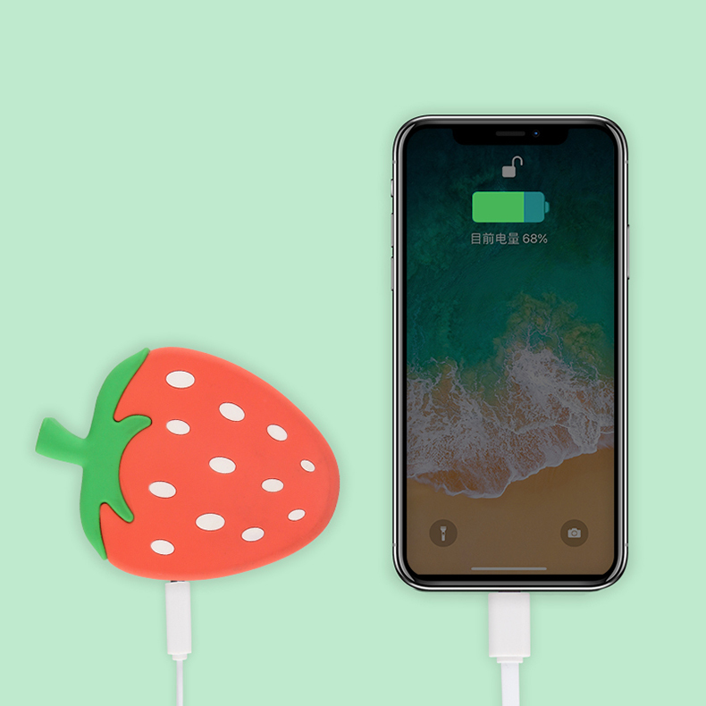 Strawberry USB Power Bank
