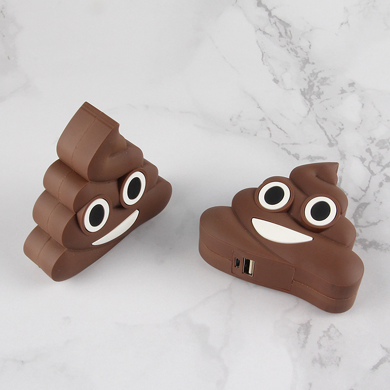 Emoji Poo USB Power Bank