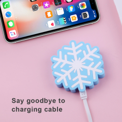 Blue Snowflake Wireless Charger