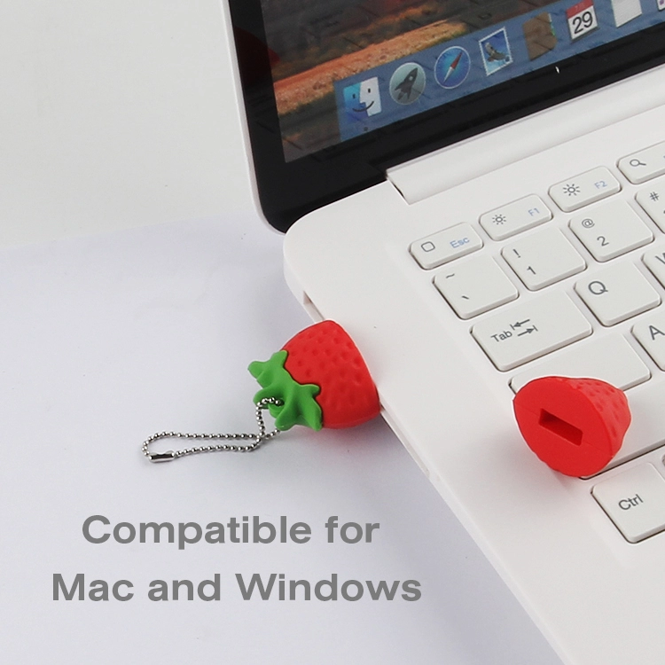 Strawberry USB flash drive