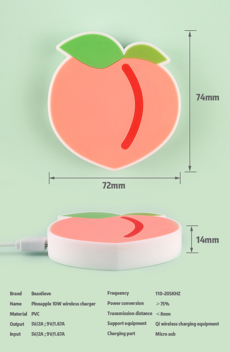 Peach Wireless Charger