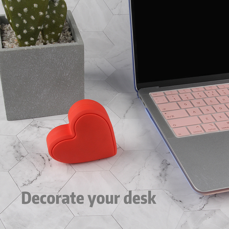 Love Heart Shaped USB Power Bank
