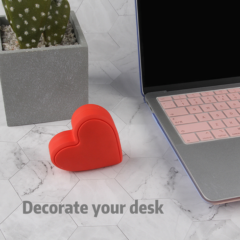 Love Heart Shaped USB Power Bank