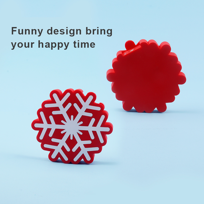 Red Snowflake Wireless Charger