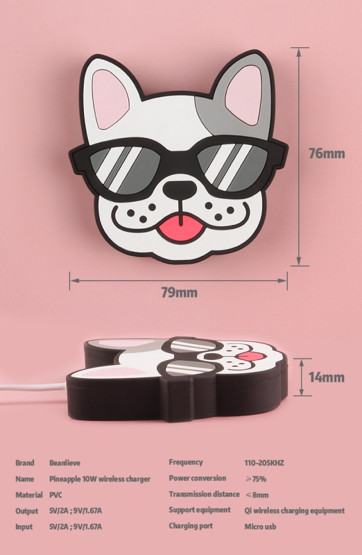 Bulldog Wireless Charger