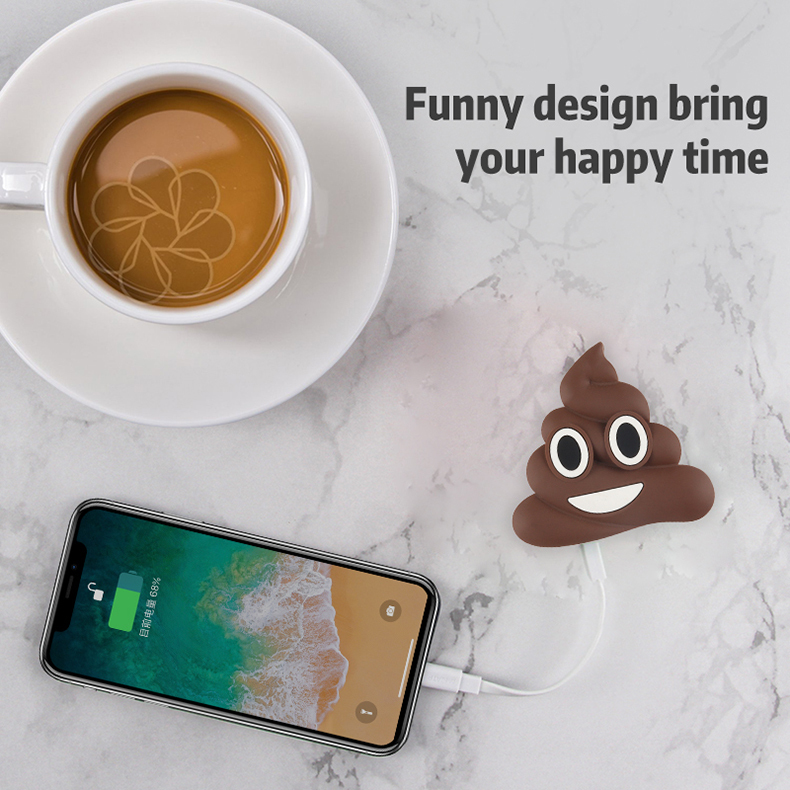 Emoji Poo USB Power Bank