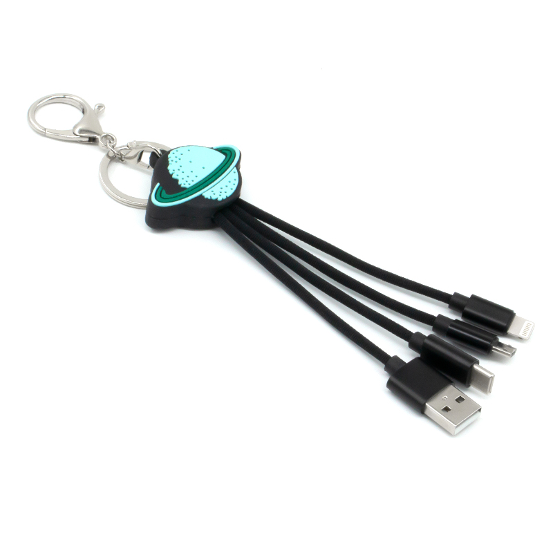 Planet Fabric 3 In 1 Charging Cable