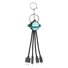 Planet Fabric 3 In 1 Charging Cable