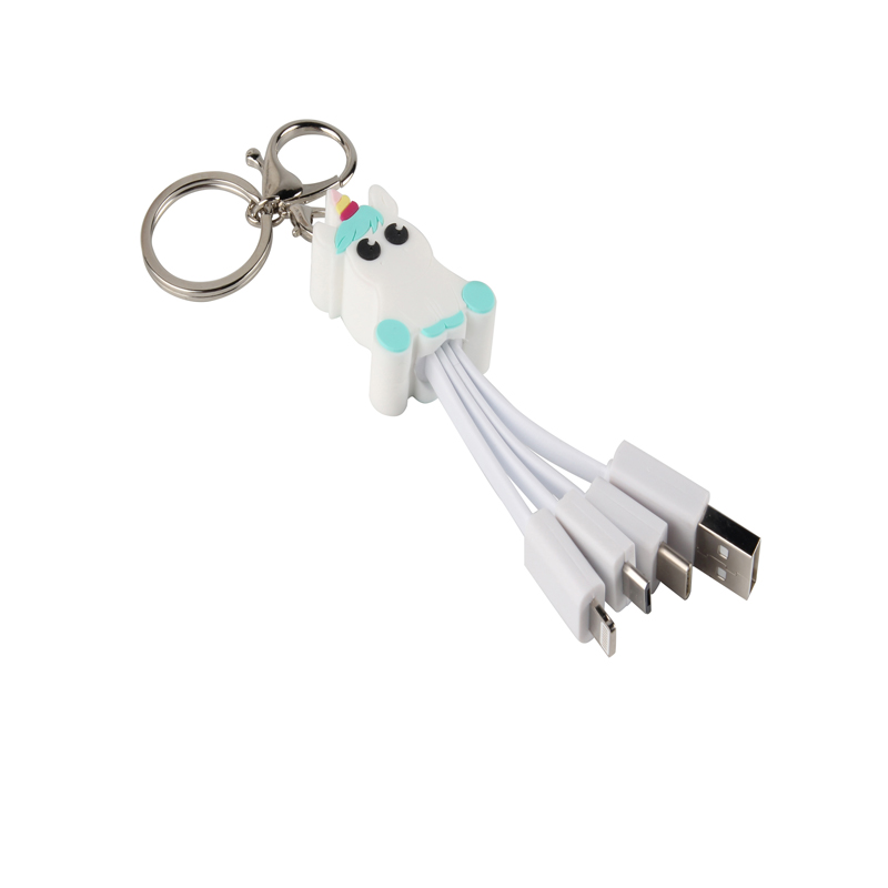 Unicorn 3 In 1 Charging Cable