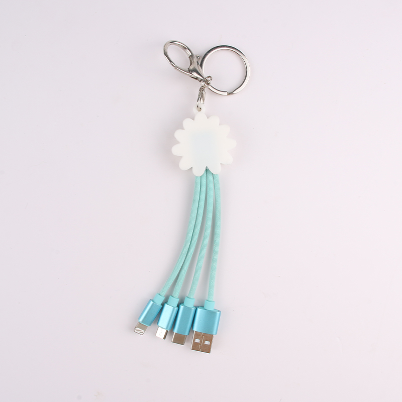 Daisy Fabric 3 In 1 Charging Cable