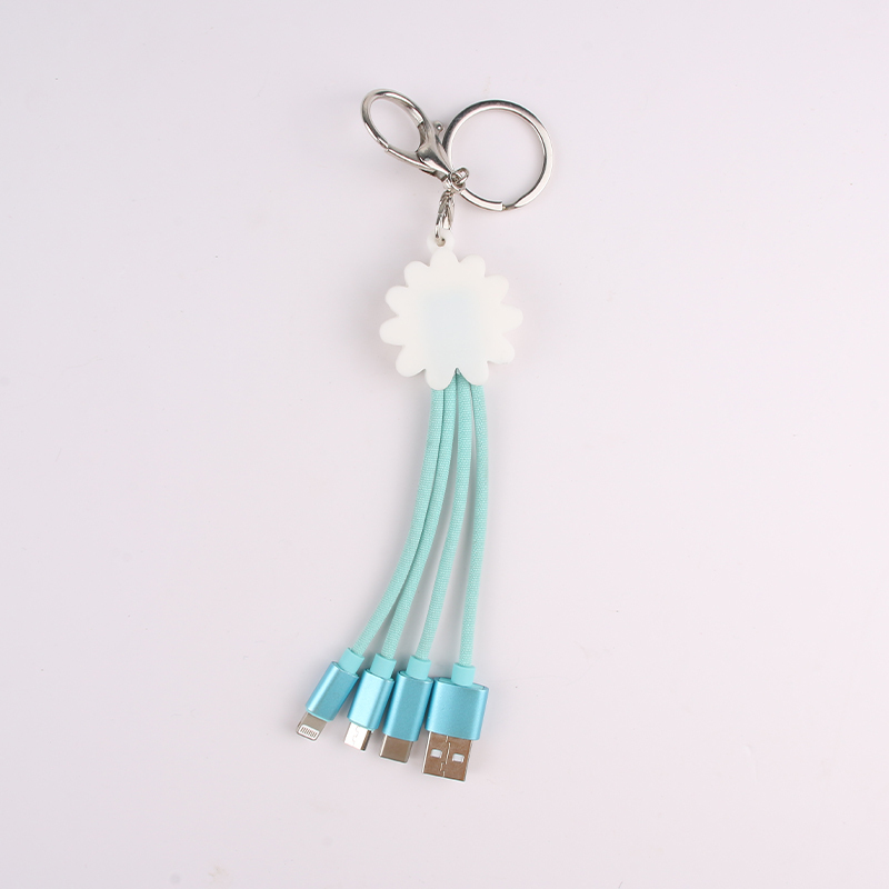 Daisy Fabric 3 In 1 Charging Cable