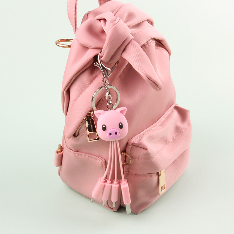 Pig 3 In 1 Charging Cable