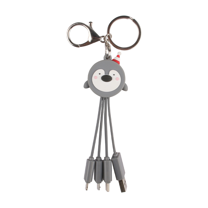 Penguin 3 In 1 Charging Cable