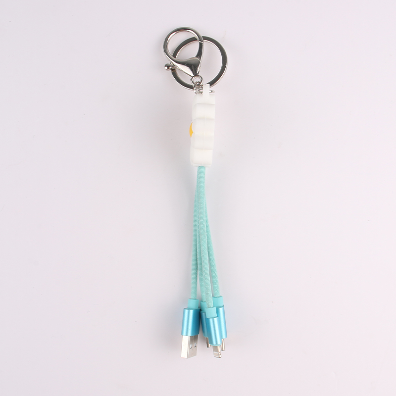 Daisy Fabric 3 In 1 Charging Cable