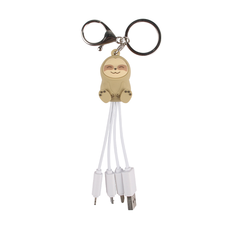 Sloth 3 In 1 Charging Cable