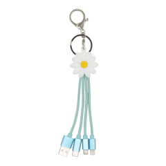 Daisy Fabric 3 In 1 Charging Cable