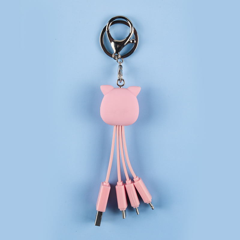 Pig 3 In 1 Charging Cable