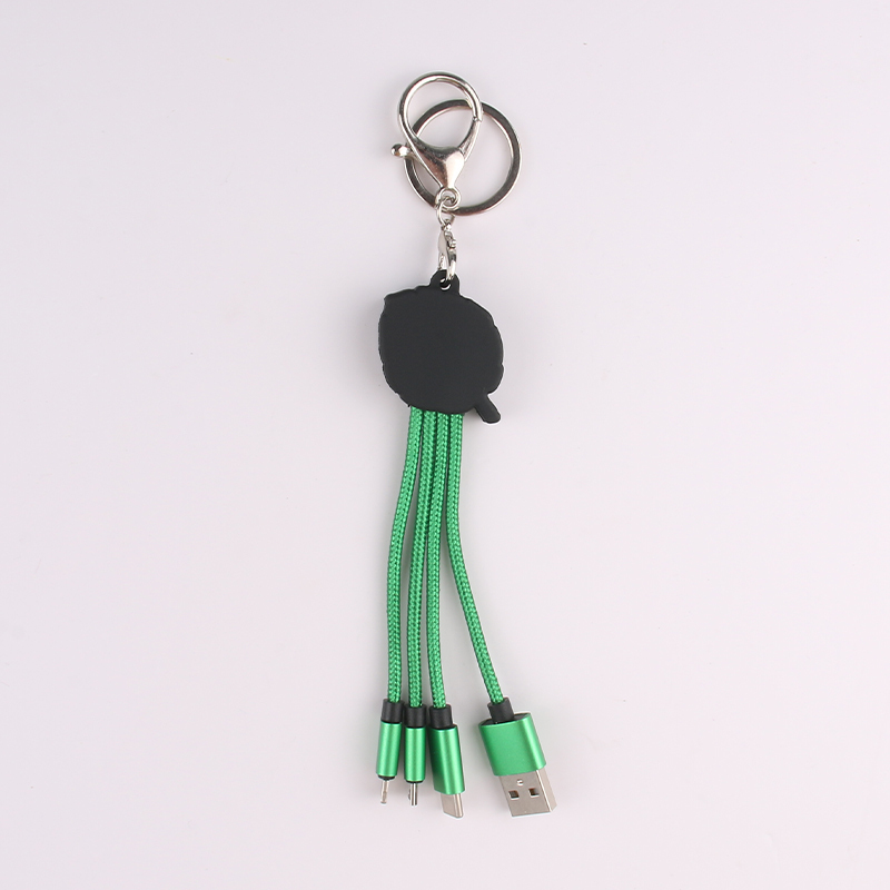 Monstera Nylon 3 In 1 Charging Cable