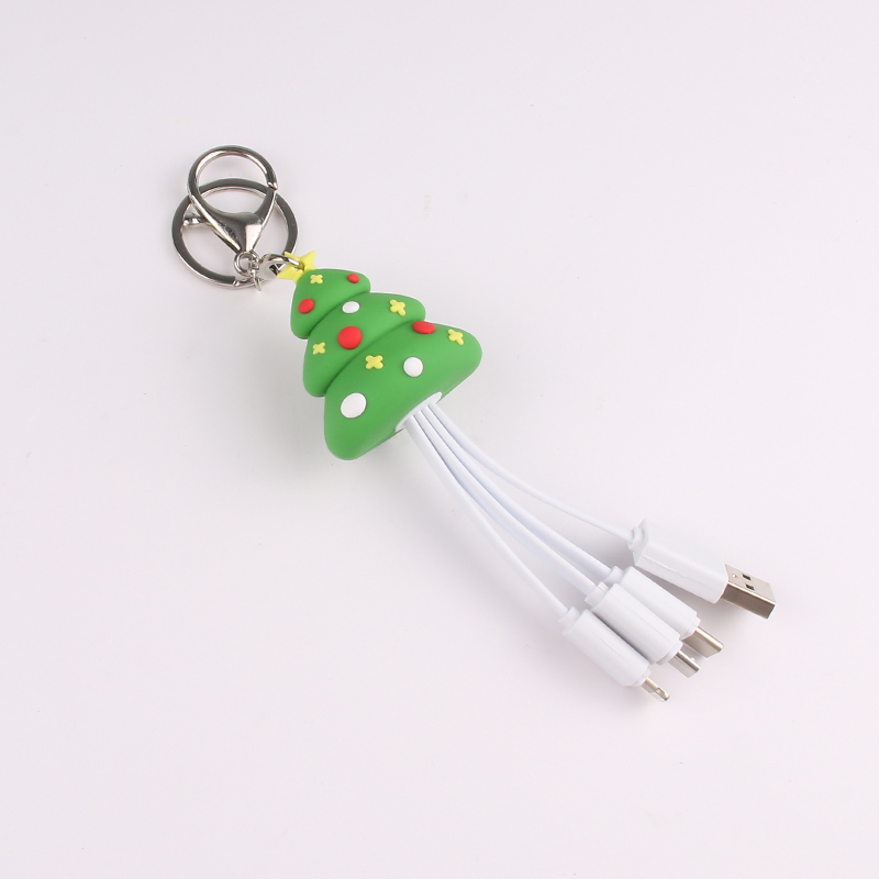 Christmas Tree 3 In 1 Charging Cable